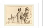 Polish Attendant Holding the Bridle of a Horse by Stefano Della Bella