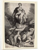 The Vision of St. Jerome by Giulio Bonasone
