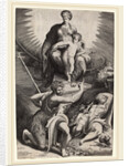The Vision of St. Jerome by Giulio Bonasone