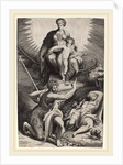 The Vision of St. Jerome by Giulio Bonasone
