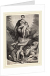 The Vision of St. Jerome by Giulio Bonasone