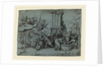 Young Man Warning a Sorrowful Woman by Giulio Bonasone