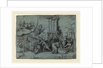 Young Man Warning a Sorrowful Woman by Giulio Bonasone