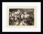 Six Heads, a Turk in Front by Gaetano Gandolfi