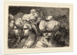 Six Heads, a Turk in Front by Gaetano Gandolfi