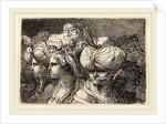 Six Heads, a Turk in Front by Gaetano Gandolfi