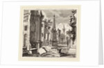 Fantastic Townscape with Ruins, before 1753 by Giuseppe Antonio Landi