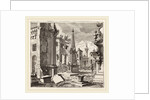 Fantastic Townscape with Ruins, before 1753 by Giuseppe Antonio Landi