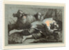 Peasant Boy Asleep near Two Sheep by Francesco Londonio