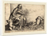 Virgin Bowing to Instruments of the Passion by Pierre Brebiette