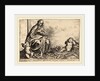 Virgin Bowing to Instruments of the Passion by Pierre Brebiette