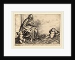 Virgin Bowing to Instruments of the Passion by Pierre Brebiette