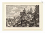 Rocky Landscape in Bohemia by Aegidius Sadeler II