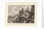 Rocky Landscape in Bohemia by Aegidius Sadeler II