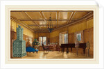 The Music Room of Archduchess Margarete, Princess of Saxony, in Schloss Ambras, 1870s by Heinrich von Förster