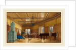 The Music Room of Archduchess Margarete, Princess of Saxony, in Schloss Ambras, 1870s by Heinrich von Förster