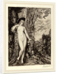 Le lion amoreux by Félix Bracquemond
