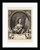 Anna Maria van Schurman, Dutch, c. 1650 by Cornelis van Dalen the Younger