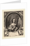 Anna Maria van Schurman, Dutch, c. 1650 by Cornelis van Dalen the Younger