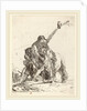Youth, Sage, and Attendant with Horse by Giovanni Battista Tiepolo