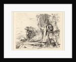 Standing Philosopher and Two Other Figures by Giovanni Battista Tiepolo