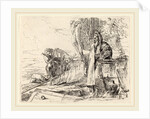 Standing Philosopher and Two Other Figures by Giovanni Battista Tiepolo