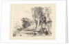 Standing Philosopher and Two Other Figures by Giovanni Battista Tiepolo