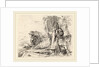 Standing Philosopher and Two Other Figures by Giovanni Battista Tiepolo