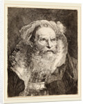 Old Man Meditating, c. 1762 by Giovanni Domenico Tiepolo