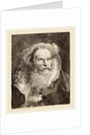 Old Man Meditating, c. 1762 by Giovanni Domenico Tiepolo