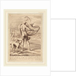 Nude Man Blowing a Conch, 1735 by Giovanni Antonio Faldoni