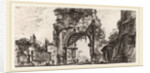 Arco di Druso, 1748 by Giovanni Battista Piranesi