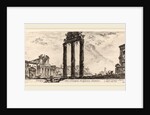 Vestigi del tempio del Giove Statore, 1748 by Giovanni Battista Piranesi