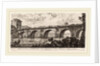 Ponte di Rimino fabbricato da Augusto e da Tiberio imperatore, 1748 by Giovanni Battista Piranesi