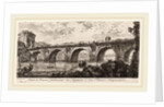 Ponte di Rimino fabbricato da Augusto e da Tiberio imperatore, 1748 by Giovanni Battista Piranesi