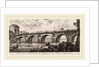 Ponte di Rimino fabbricato da Augusto e da Tiberio imperatore, 1748 by Giovanni Battista Piranesi