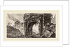 Arco di Rimino fabbricato da Augusto, 1748 by Giovanni Battista Piranesi