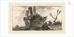 Sepolcro delle trè fratelli Curiati in Albano, 1748 by Giovanni Battista Piranesi