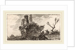 Sepolcro delle trè fratelli Curiati in Albano, 1748 by Giovanni Battista Piranesi