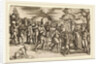Abraham Paying Tithes to Melchisedek by Battista Franco