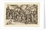 Abraham Paying Tithes to Melchisedek by Battista Franco