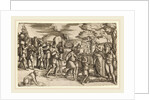 Abraham Paying Tithes to Melchisedek by Battista Franco