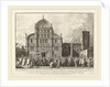 Visit of the Doge to San Zaccaria on Easter Day by Giovanni Battista Brustolon