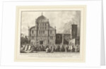 Visit of the Doge to San Zaccaria on Easter Day by Giovanni Battista Brustolon