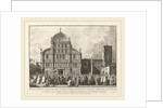 Visit of the Doge to San Zaccaria on Easter Day by Giovanni Battista Brustolon