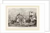 Veduta del Prospetto della Chiesa del SS. Redentore, 1742 by Fabio Berardi