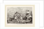 Veduta del Prospetto della Chiesa del SS. Redentore, 1742 by Fabio Berardi