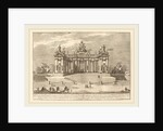 The School of Athens Arcades, for the Chinea Festival, 1757 by Giuseppe Pozzi