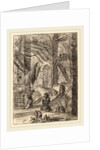 The Staircase with Trophies by Giovanni Battista Piranesi