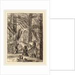 The Staircase with Trophies by Giovanni Battista Piranesi